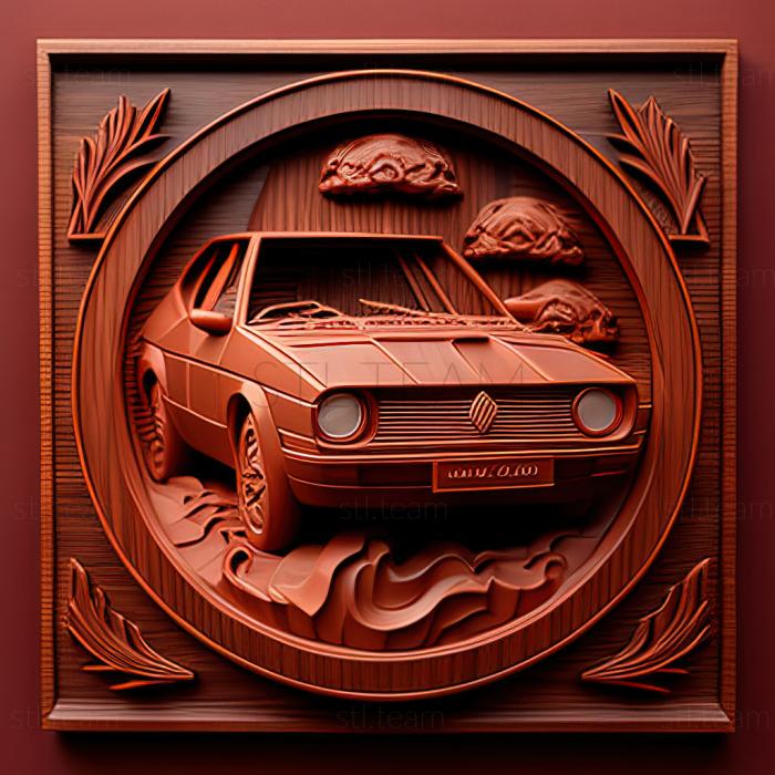 3D model Alfa Romeo Alfasud (STL)